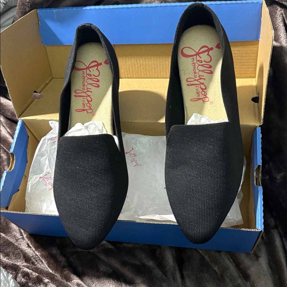 Jellypop Black Shoes/Flats